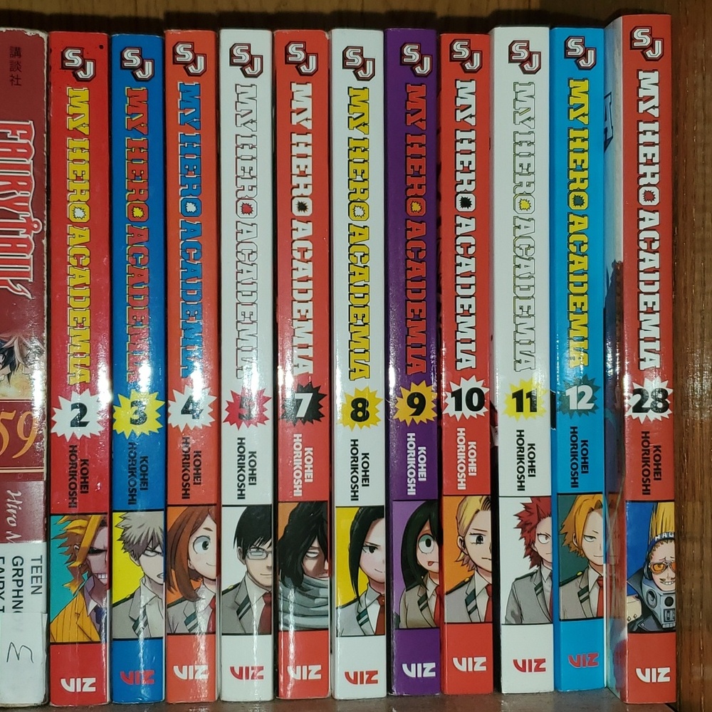 My Hero Academia manga